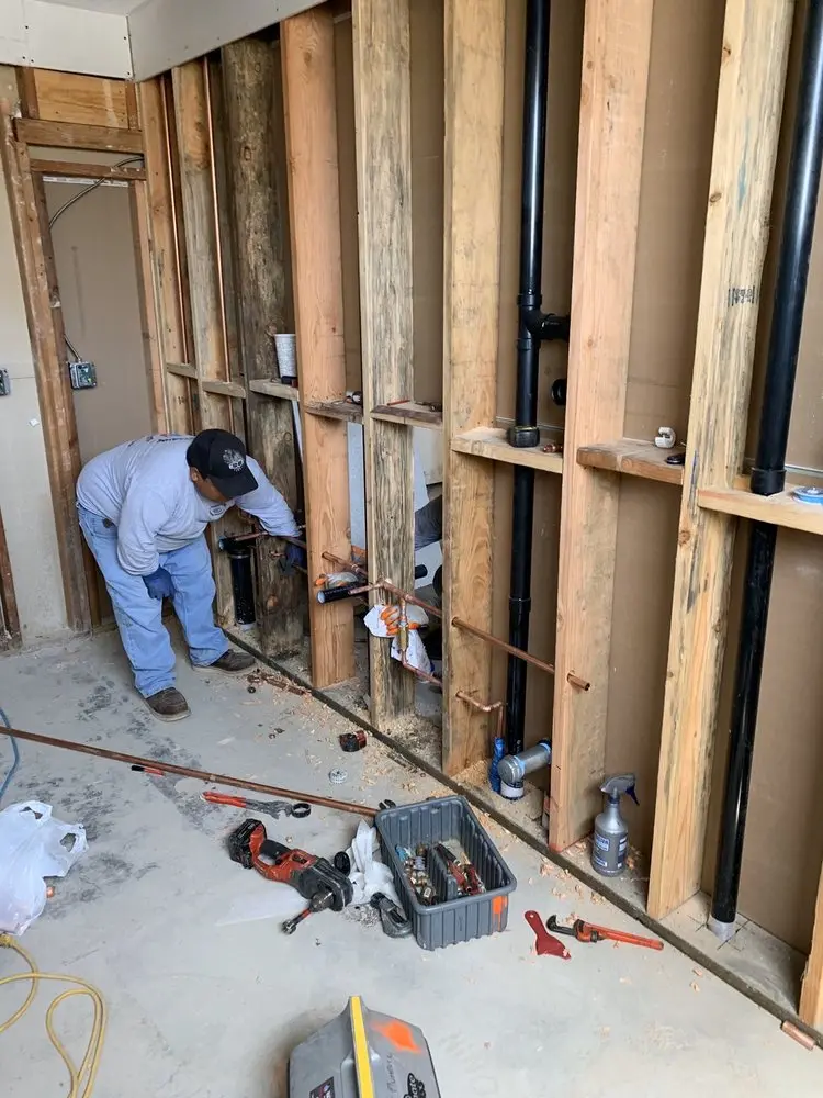 Commercial rough-in plumbing for Trenchless Sewer Repair in Sutherlin